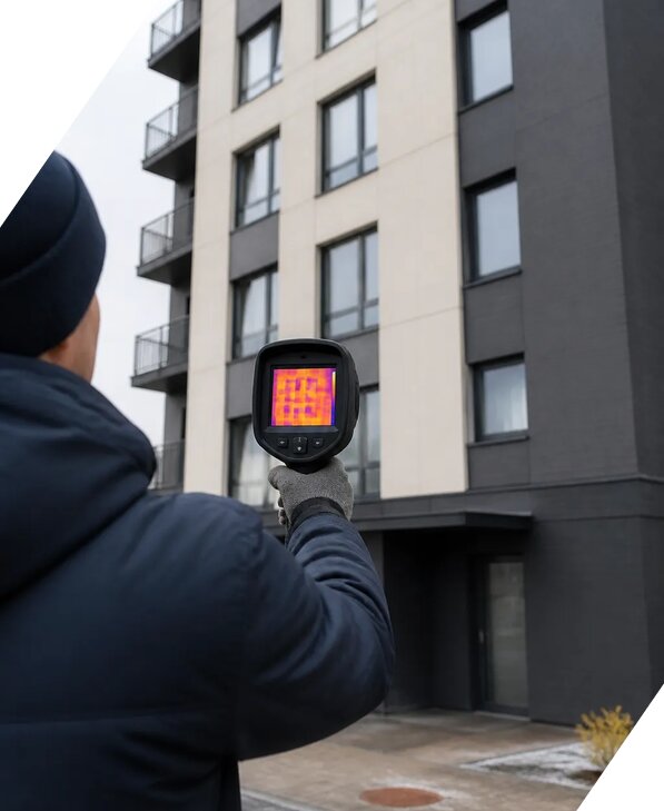 Тепловизионное обследование зданий в Троицке от 5156 р. | ЭкспертизаРоссия
