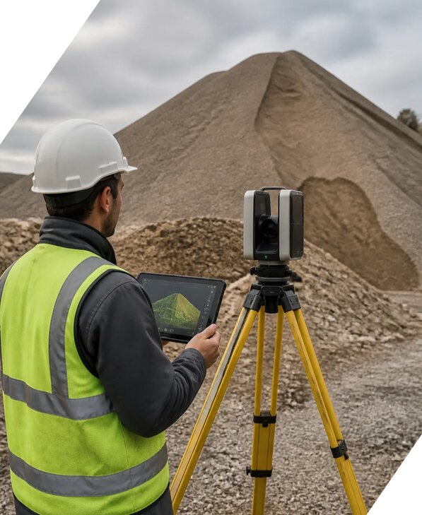 Лазерное 3D сканирование насыпей в Троицке от 15467 р. | ЭкспертизаРоссия